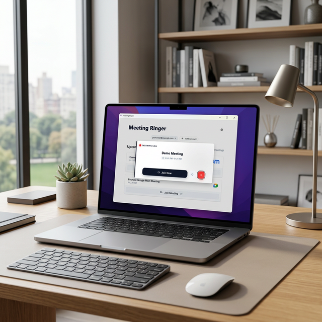 Actual Meeting Ringer Product Interface