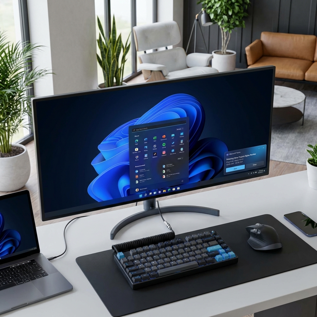 Microsoft Teams Ringer Mockup